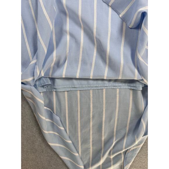 Emily McCarthy Poppy Caftan Blue Stripe Large - Picture 5 of 8